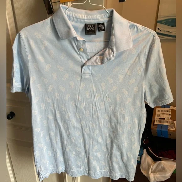 Jos. A. Bank Blue Polo Shirt Classic Style - Picture 1 of 1